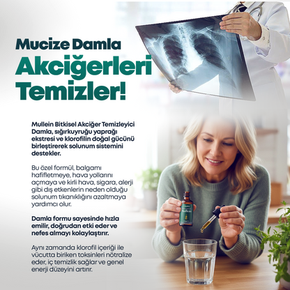 Mullein – Bitkisel Akciğer Temizleyici Damla