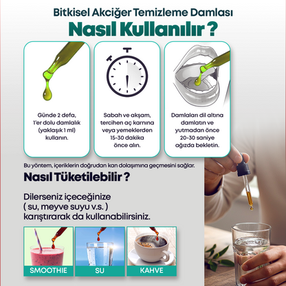 Mullein – Bitkisel Akciğer Temizleyici Damla