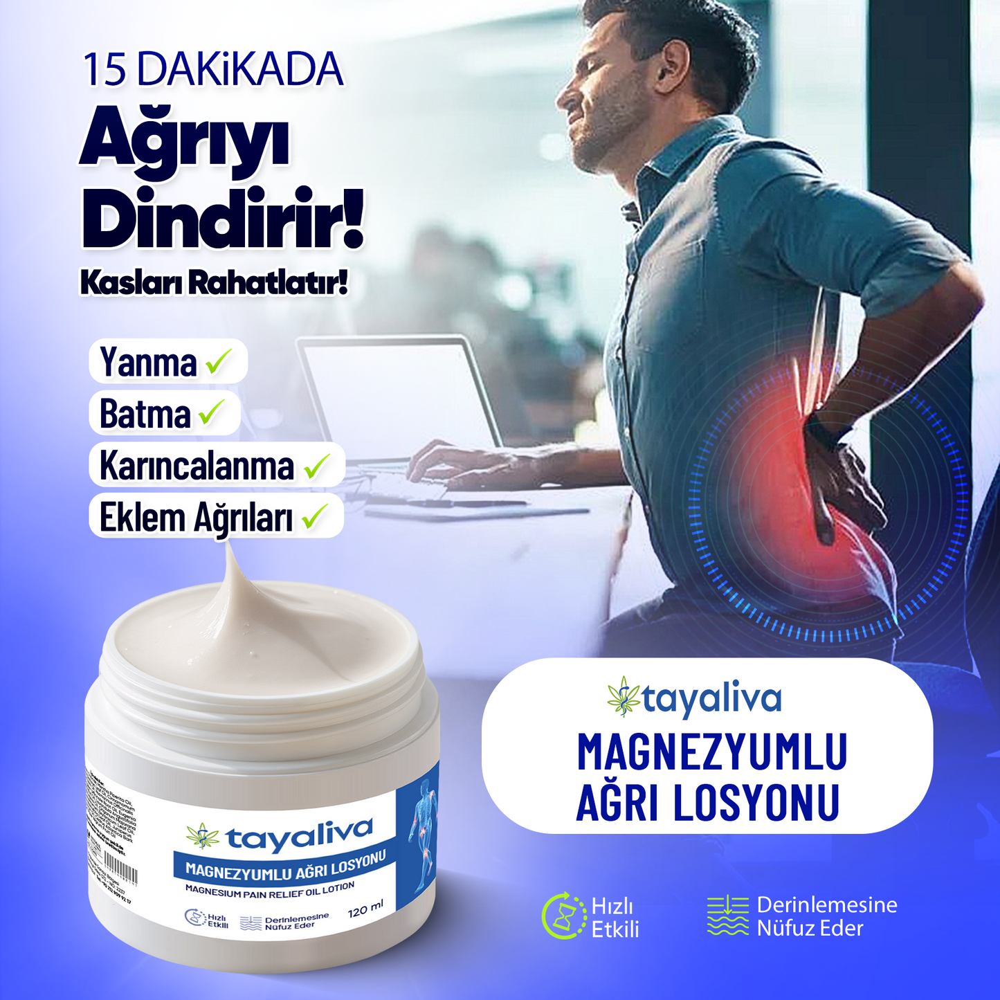 Tayaliva  Mucize Ağrı Losyonu 120ml